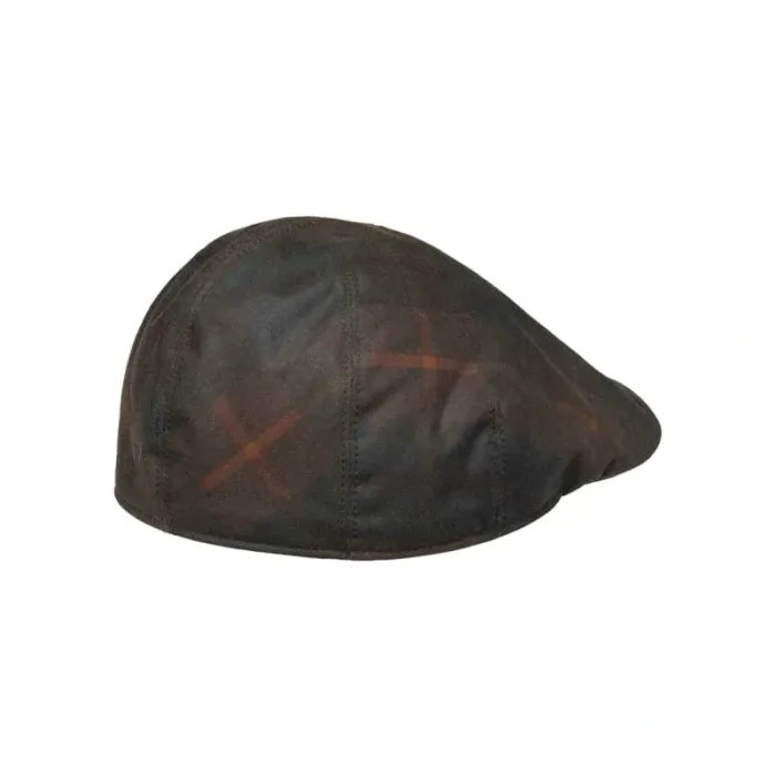 Kaszkiet CHEVALIER Torre - Hunter Brown Checked (1140075-C7009)